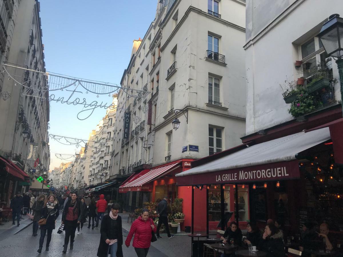 Апартаменты Quartier Montorgueil, Voie Pietonne, Dans Un Immeuble Du Xveme Париж Экстерьер фото